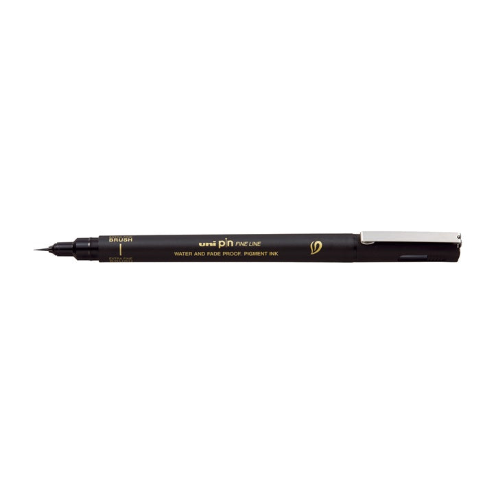 Pinselmarker UNI PIN schwarz | extra dünn – Detailansicht 2 | ARTMIE