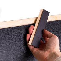 Lavagna bifacciale magnetica per bambini ARTMIE con supporto 30 x 40 cm