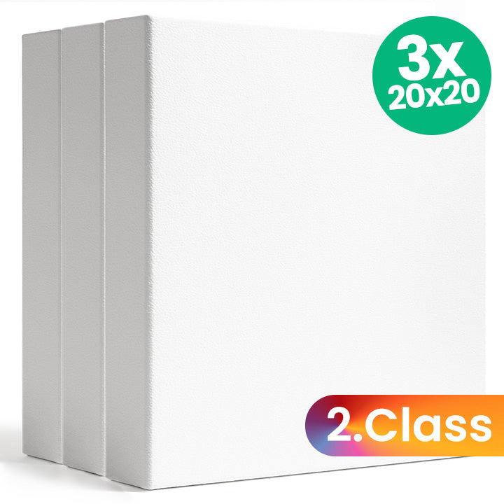 3D σετ καμβά 3 τεμαχίων - 2ης ποιότητας - 20x20 cm