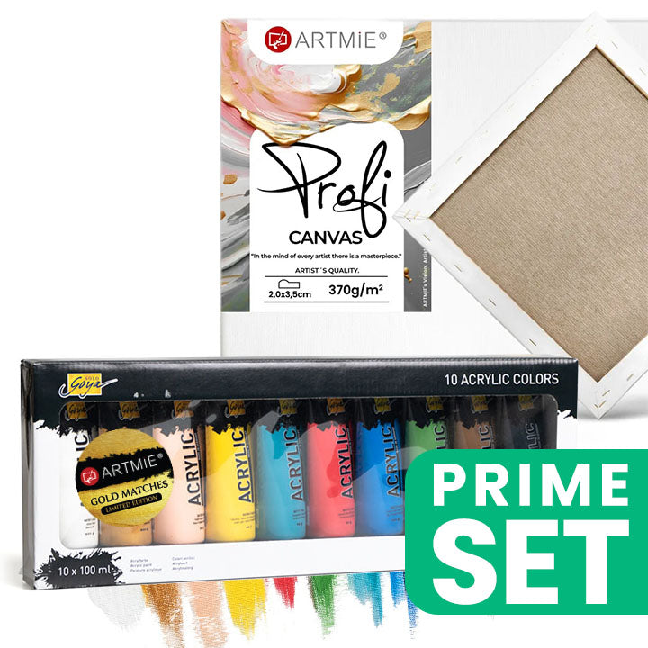Solo Goya Acrylfarben-Set - ARTMIE Gold passt zu Leinwand | ARTMIE