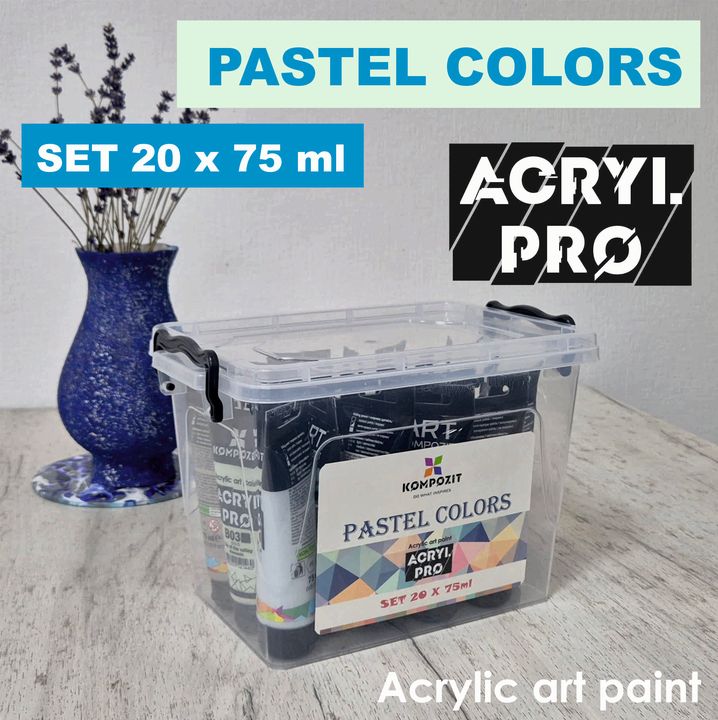 ACRYL PRO Komposit-Pastell-Acrylfarben-Set — Bild 9