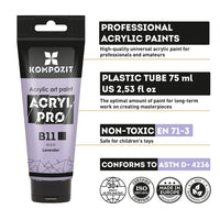 ACRYL PRO Komposit-Pastell-Acrylfarben-Set — Bild 11