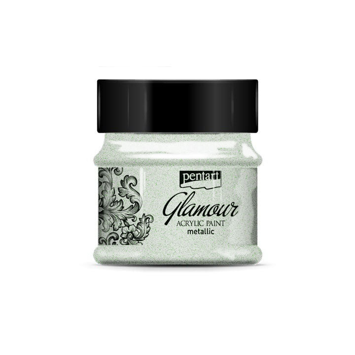 Akrilna barva Glamour metalik 50ml | različne barve – pogled 2