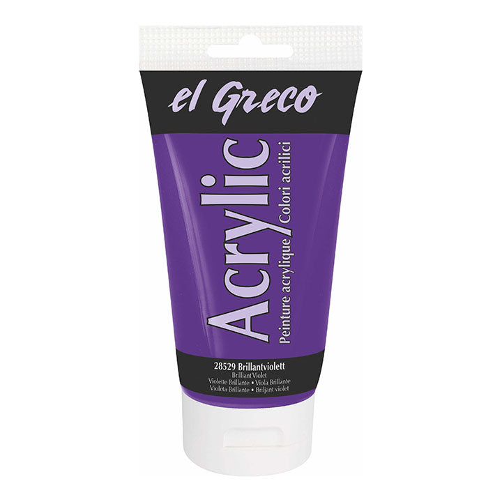 Ακρυλικο χρωμα El Greco 150 ml | διαλεξτε αποχρωση