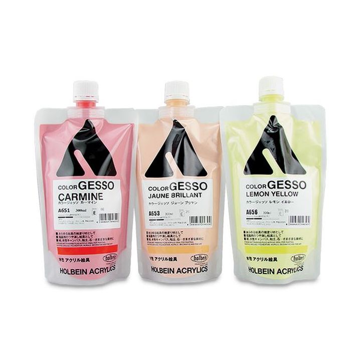 Ακρυλικό χρώμα Gesso - HOLBEIN 300 ml | διάφορα χρώματα