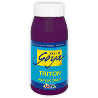 Ακρυλικο χρώμα Solo Goya TRITON 750 ml | διάφορα χρώματα