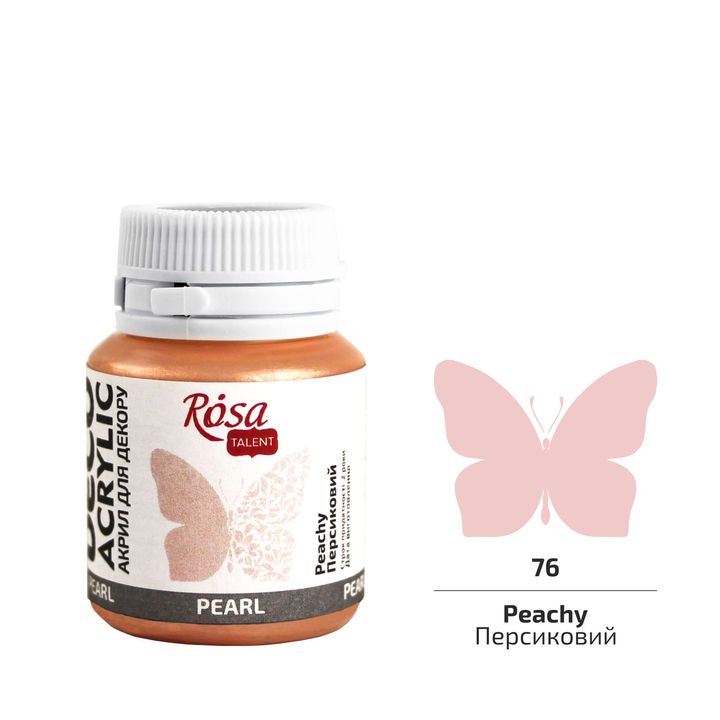 Akrylová dekoračná farba perleťová ROSA TALENT 20 ml | rôzne odtiene — obrázok 7