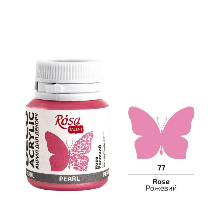 Akrylová dekoračná farba perleťová ROSA TALENT 20 ml | rôzne odtiene — obrázok 8
