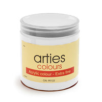 Arties Colours Acrylfarbe 250 ml – 45 Farbtöne | 5004 - Tinting Weiß