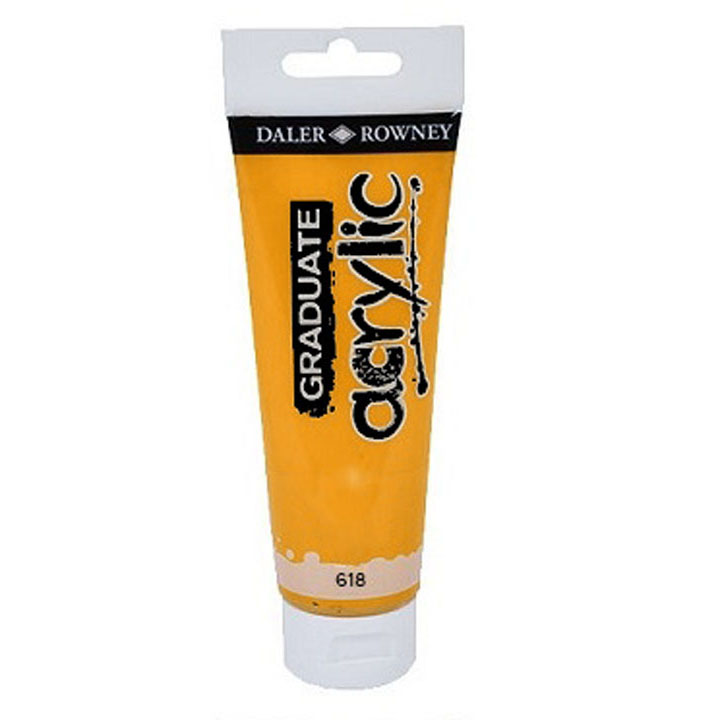 Daler-Rowney GRADUATE Acrylfarbe 120 ml | verschiedene Farbtöne | ARTMIE