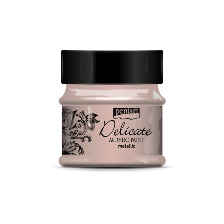Delicate Metallic Acrylfarbe 50 ml | verschiedene Farben — Bild 5