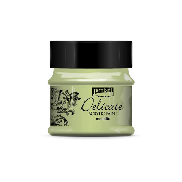 Delicate Metallic Acrylfarbe 50 ml | verschiedene Farben — Bild 6