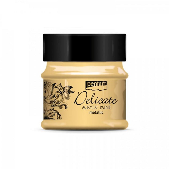 Akrylová farba Delicate metalická 50ml | rôzne farby — obrázok 2
