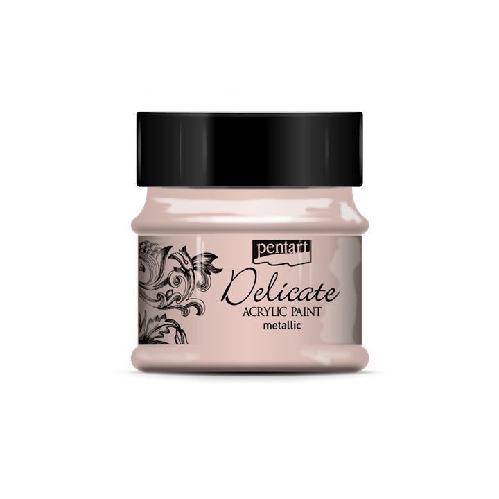 Delicate Metallic Acrylfarbe 50 ml | verschiedene Farben