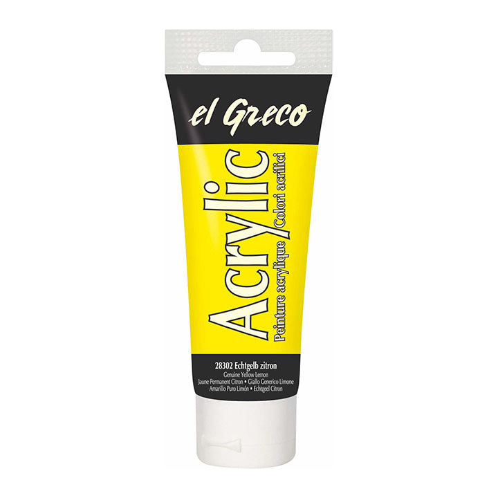 Akrylová farba El Greco 75 ml | rôzne farby — obrázok 1