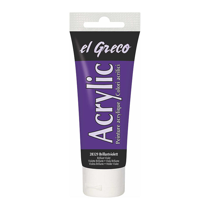 El Greco Acrylfarbe 75 ml | verschiedene Farben | ARTMIE