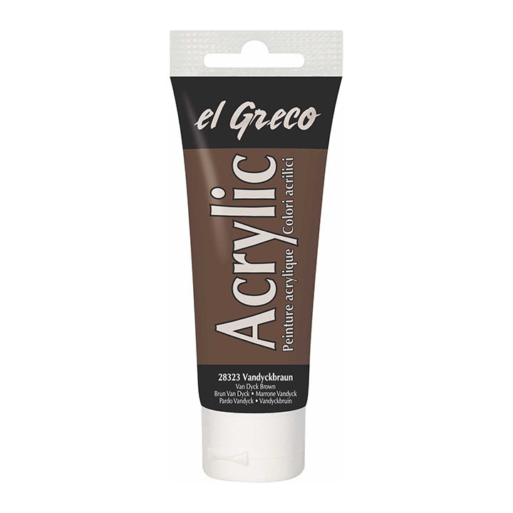 El Greco Acrylfarbe 75 ml | verschiedene Farben | ARTMIE