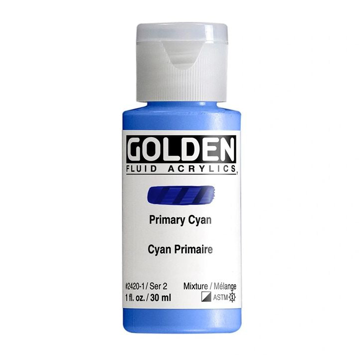 GOLDEN Fluid Acrylfarbe 118 ml | verschiedene Farben | ARTMIE