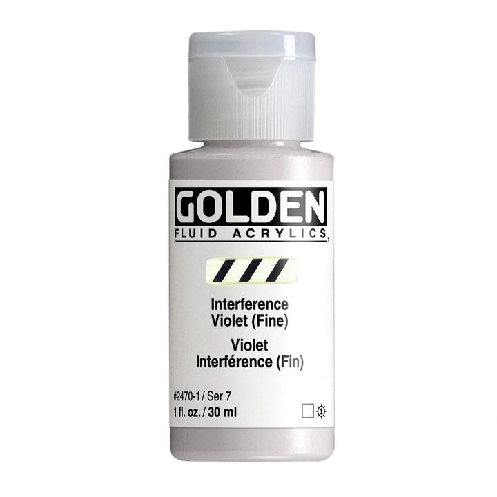 GOLDEN Fluid Interference Acrylfarbe 118 ml | verschiedene Farben — Bild 5