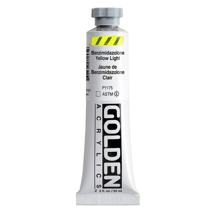 GOLDEN Heavy Body Acrylfarbe 148 ml | verschiedene Farben | 1009 benzimidazolone svetložltá