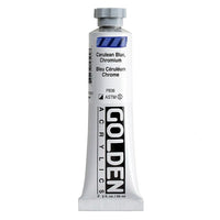 GOLDEN Heavy Body Acrylfarbe 148 ml | verschiedene Farben | 1050 cerulean chrómová modrá