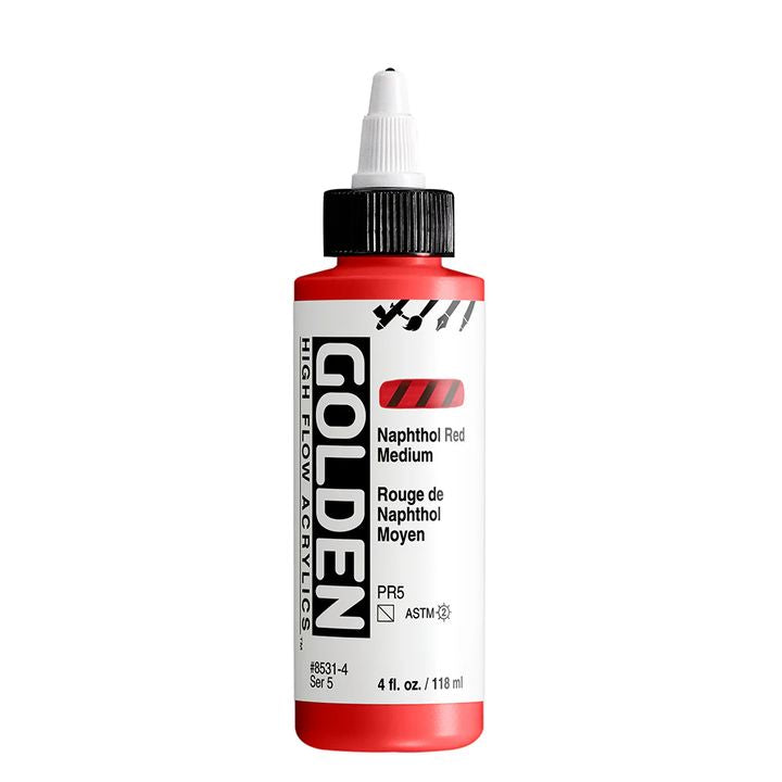 GOLDEN High Flow Acrylfarbe 118 ml | verschiedene Farbtöne | ARTMIE