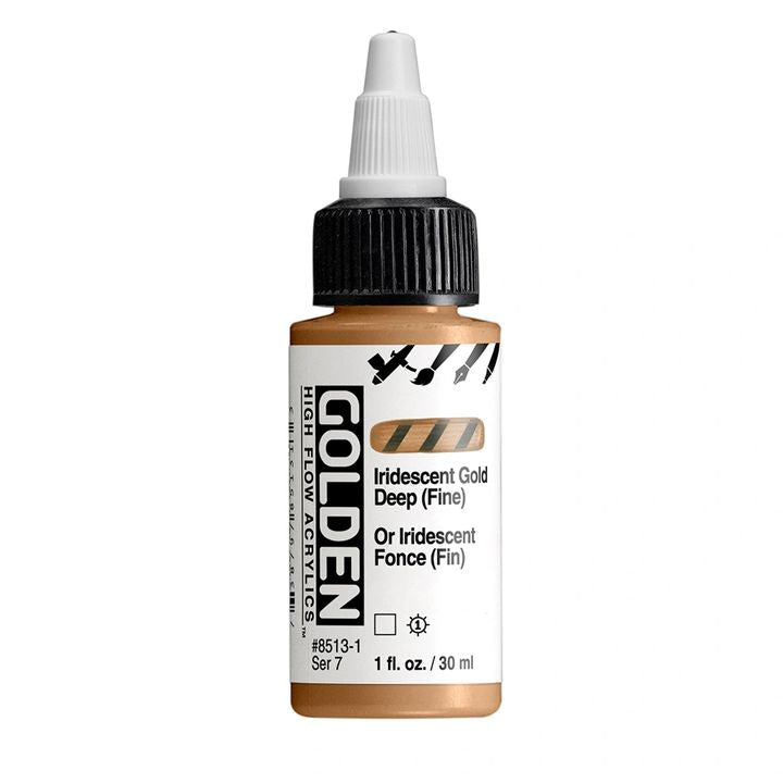 GOLDEN High Flow Iridescent Acrylfarbe 30 ml | verschiedene Farbtöne — Bild 3