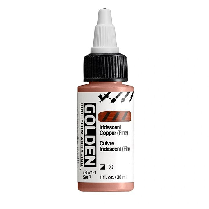 GOLDEN High Flow Iridescent Acrylfarbe 30 ml | verschiedene Farbtöne — Bild 4