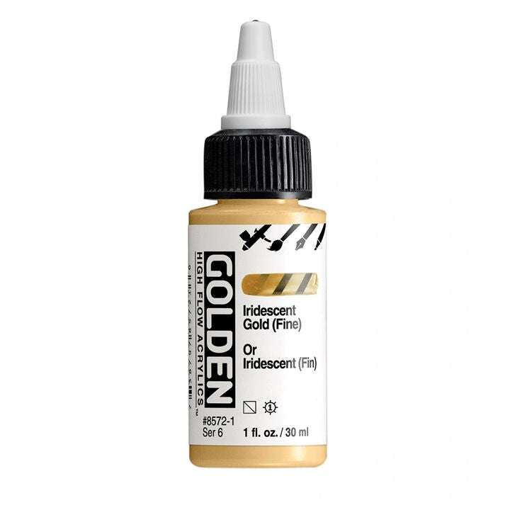 GOLDEN High Flow Iridescent Acrylfarbe 30 ml | verschiedene Farbtöne — Bild 5