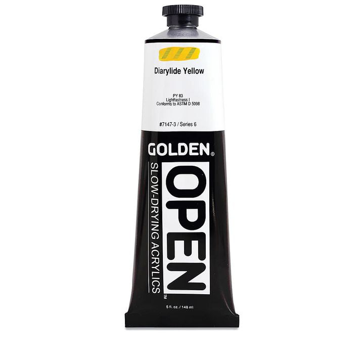 GOLDEN OPEN Slow-Drying Acrylfarbe 148 ml | verschiedene Farbtöne | ARTMIE