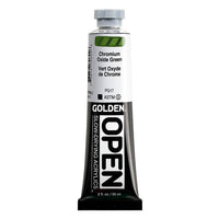 GOLDEN OPEN Slow-Drying Acrylfarbe 59 ml | verschiedene Farbtöne | 7060 Chrómoxidová Zelená