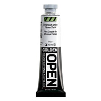 GOLDEN OPEN Slow-Drying Acrylfarbe 59 ml | verschiedene Farbtöne | 7061 Chrómoxidová Zelená Tmavá