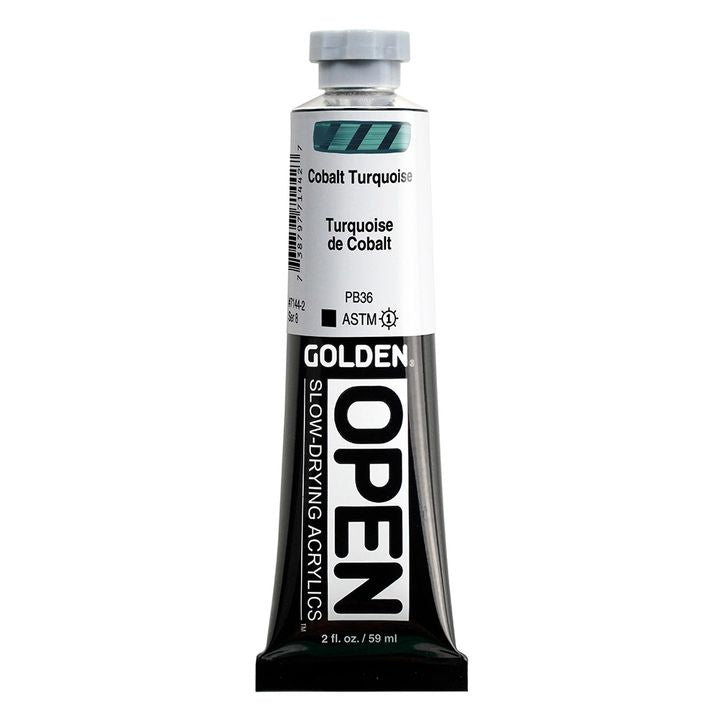 GOLDEN OPEN Slow-Drying Acrylfarbe 59 ml | verschiedene Farbtöne | ARTMIE