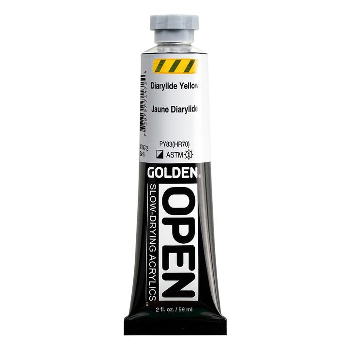 GOLDEN OPEN Slow-Drying Acrylfarbe 59 ml | verschiedene Farbtöne | ARTMIE