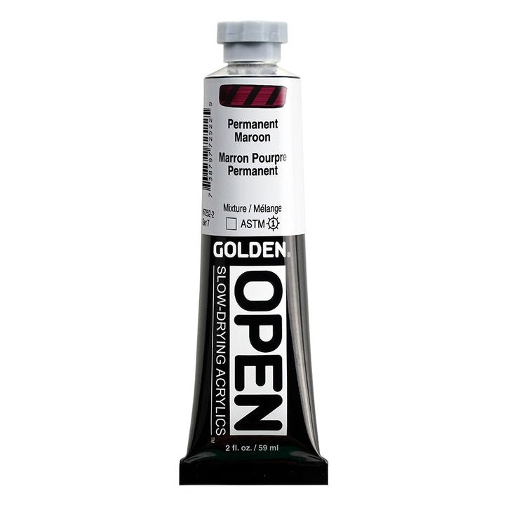 GOLDEN OPEN Slow-Drying Acrylfarbe 59 ml | verschiedene Farbtöne | ARTMIE