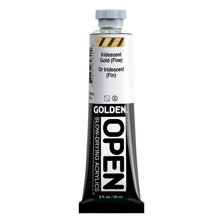 GOLDEN OPEN Slow-Drying Iridescent Acrylfarbe 59 ml | verschiedene Farbtöne