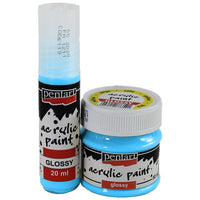 Glänzende Acrylfarbe 20 ml | verschiedene Farben | ARTMIE