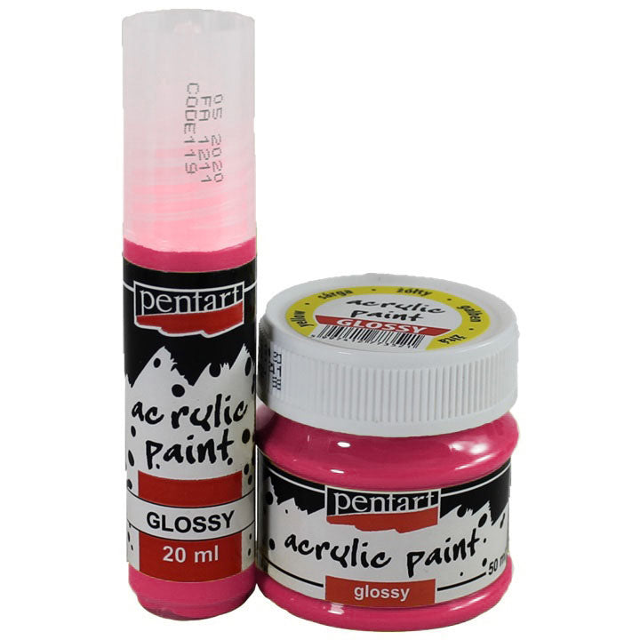 Glänzende Acrylfarbe 20 ml | verschiedene Farben | ARTMIE
