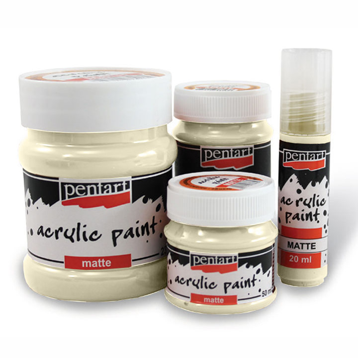 Matte Acrylfarbe - 230 ml | verschiedene Farben — Bild 2