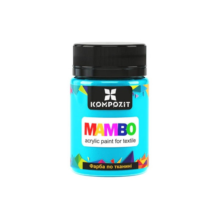 MAMBO Acrylfarbe für Textil und Leder 50 ml | verschiedene Farbtöne – Detailansicht 4 | ARTMIE