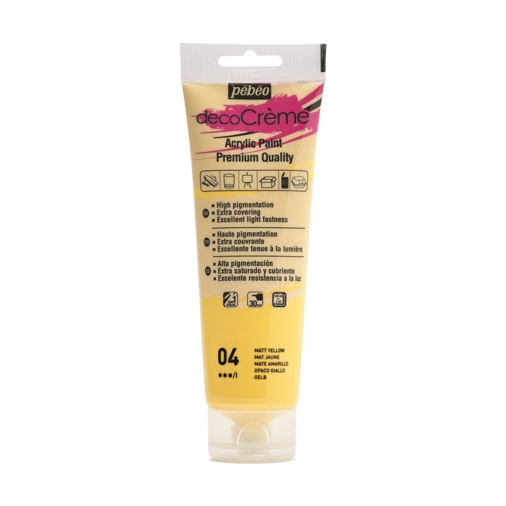 Akrylová farba  Pebeo decoCreme  120 ml  | rôzne farby — obrázok 2