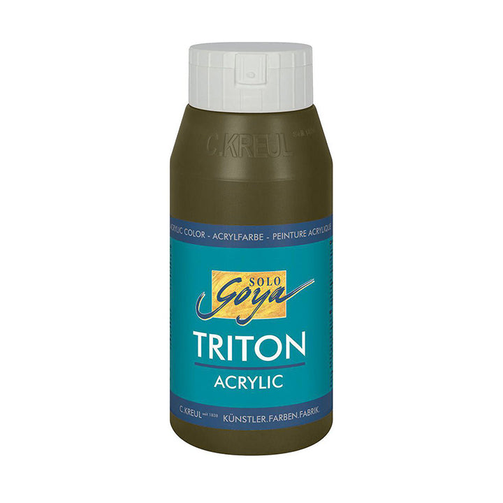 Solo Goya TRITON Acrylfarbe 750 ml | verschiedene Farben | 08 - zelená Umber