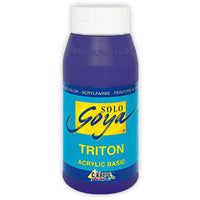 Solo Goya TRITON Acrylfarbe 750 ml | verschiedene Farben | 11 - fialová