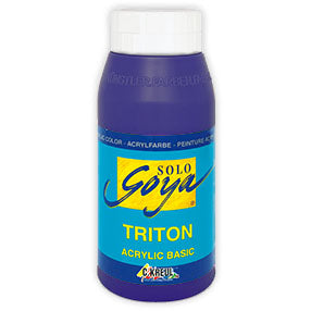 Solo Goya TRITON Acrylfarbe 750 ml | verschiedene Farben | 11 - fialová