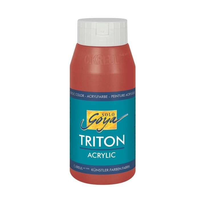 Solo Goya TRITON Acrylfarbe 750 ml | verschiedene Farben | oxidrot