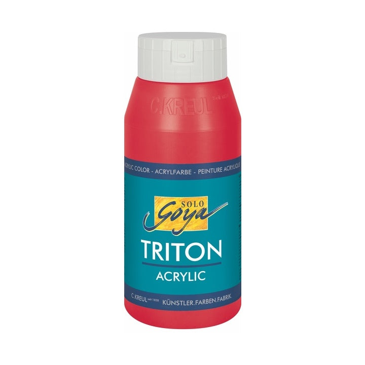 Solo Goya TRITON Acrylfarbe 750 ml | verschiedene Farben | weinrot