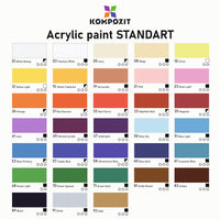 Akrylová farba STANDART Kompozit 500 ml | rôzne odtiene — obrázok 2