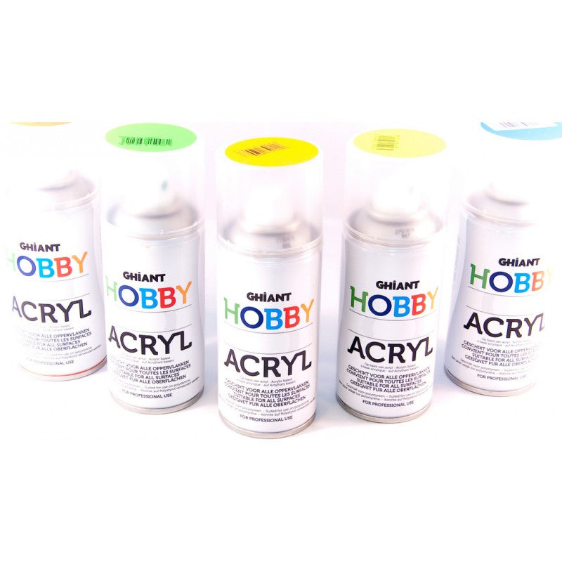 Akrylová farba v spreji HOBBY-150ml | rôzne farby — obrázok 4