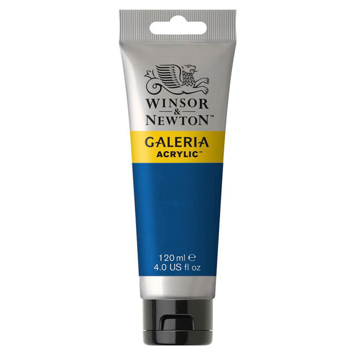 Winsor & Newton Galeria Acrylfarbe 120 ml | verschiedene Farbtöne | blankytná modrá hue