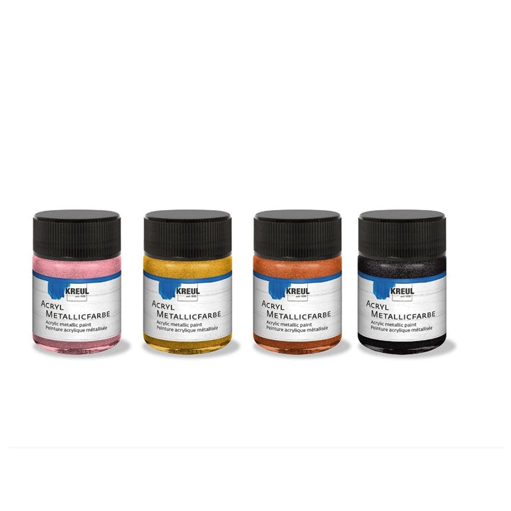 Akrylové farby KREUL METALLIC 50 ml | rôzne farby — obrázok 1